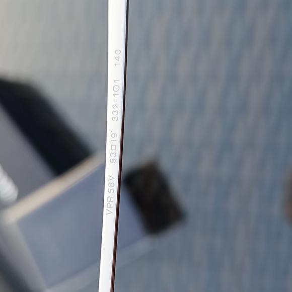 NWT Prada Silver Cat Eye Pink Glasses w/Case & Box - Picture 5 of 10